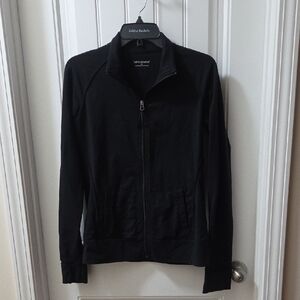 Tuff Athletics Black Zip-Up Performance Jacket